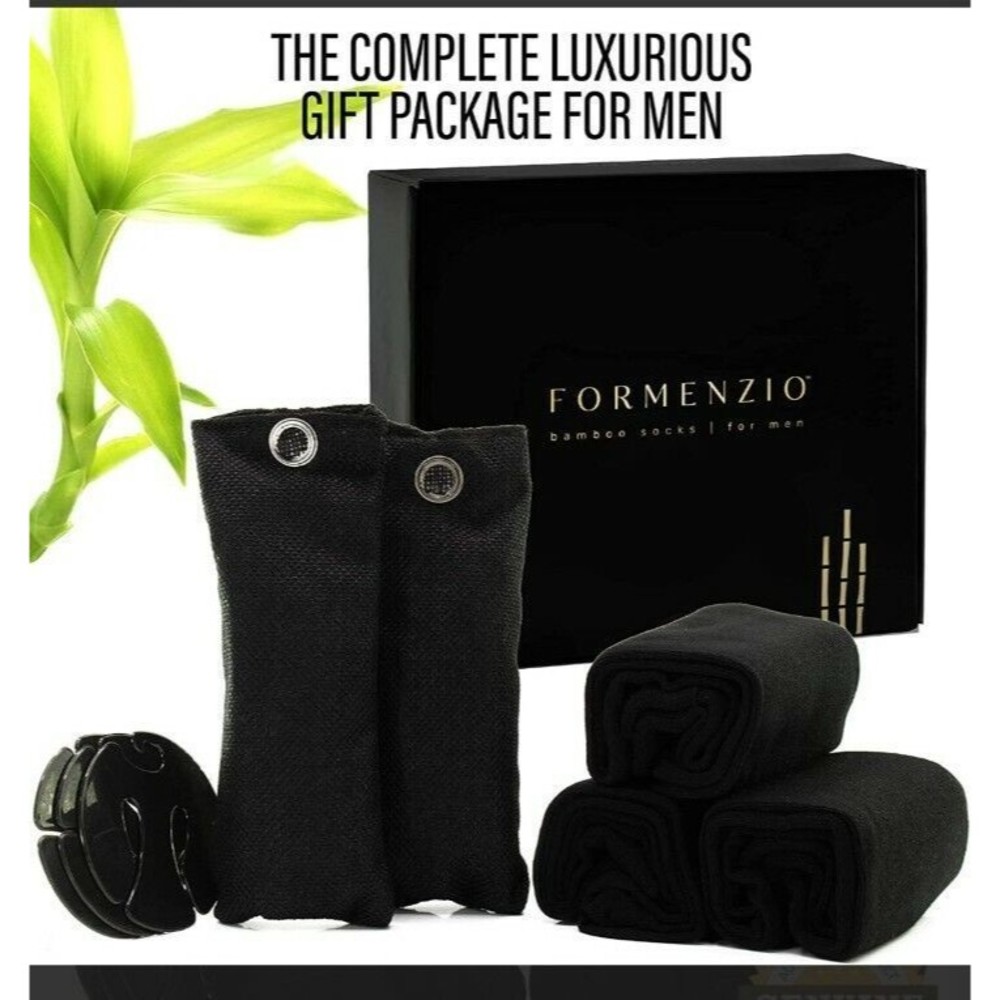 Premium Bamboo Socks For Men. The compete gift set for the modern man - Picture 2 of 6